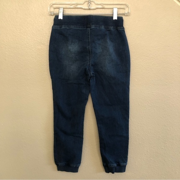 Ag Adriano Goldschmied Kids Boy Electric Blue Denim Ribbed Jogger Pants Size S - Picture 4 of 11